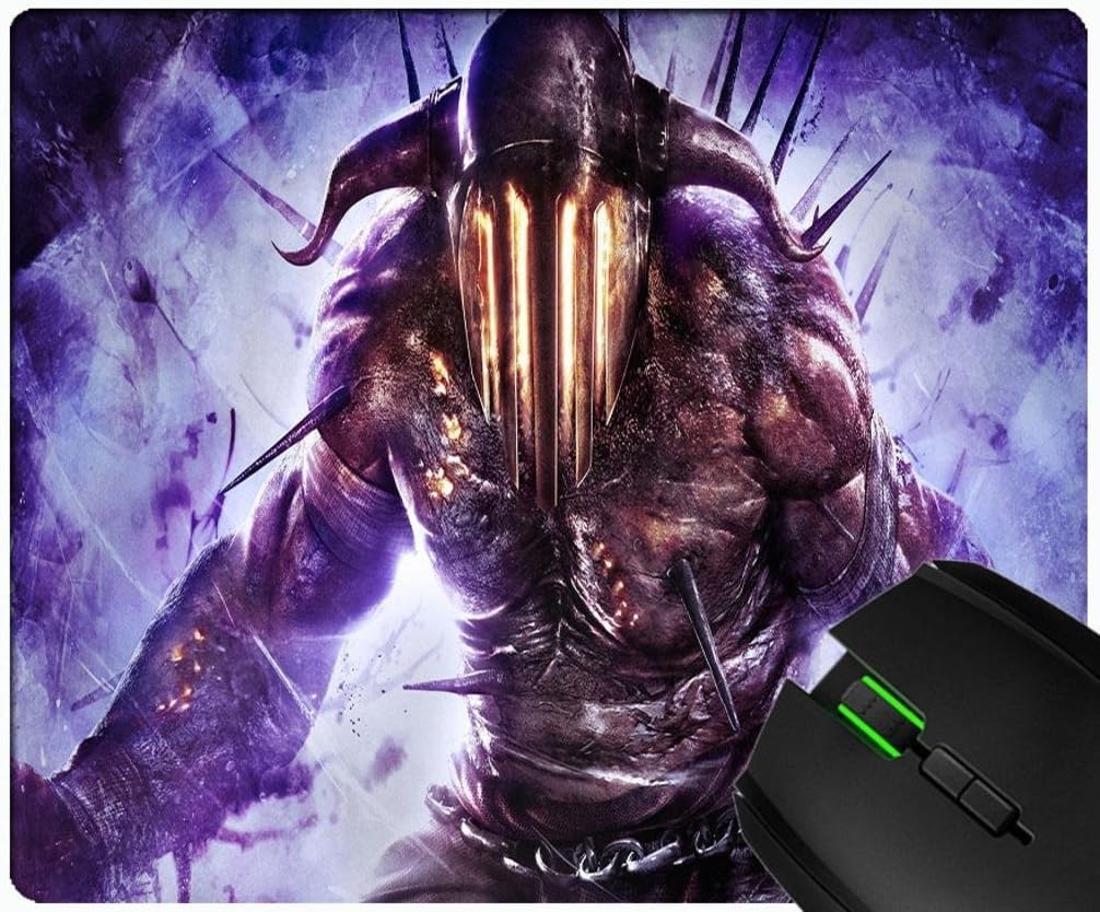 God Of War Ascension Hades Custom rectangular rubber non-slip and durable fashion mouse pad
