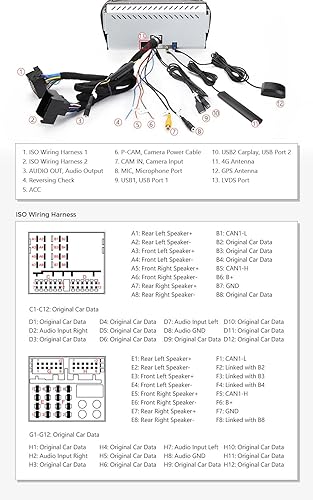 Miniatura 8 de XTRONS 8.8 pulgadas IPS pantalla táctil coche estéreo Android 12 sistema de navegación GPS con sistema iDrive retenido incorporado DSP soporte coche