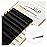 LASHVIEW Faux Eyelash Extensions Volume Fan for Professional Salon UseThickness 0.05mm Soft D Curl Length 8-15mm mixed Semi-Permanent Individual Silk Lashes