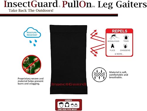 Miniatura 3 de Repelentes tratados con permetrina, mosquitos de garrapatas, moscas, nigueras y más, repelente de insectos completo de 3 paquetes