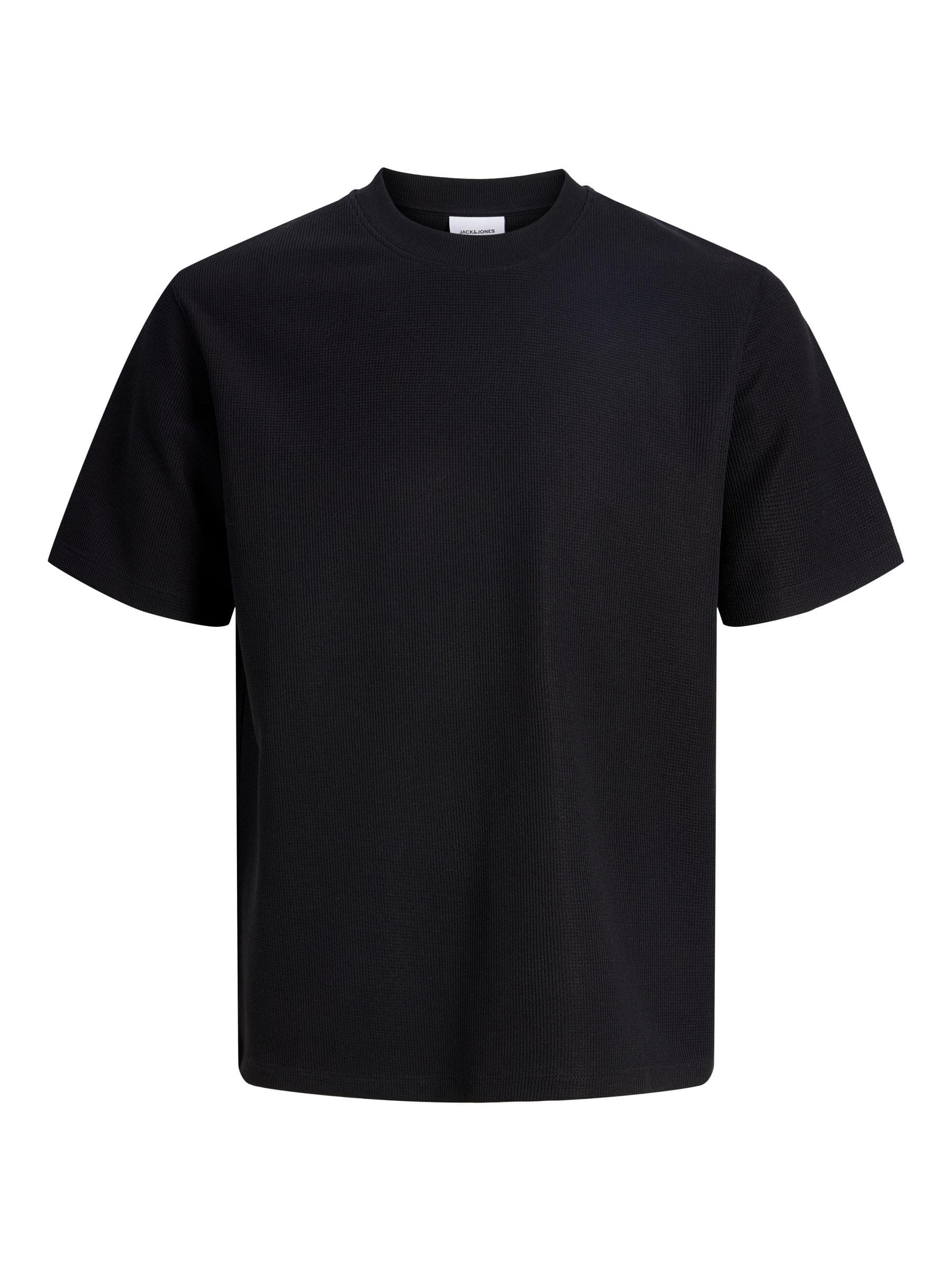 JACK & JONES Jjeaustin Tee Ss Noos, Black, S