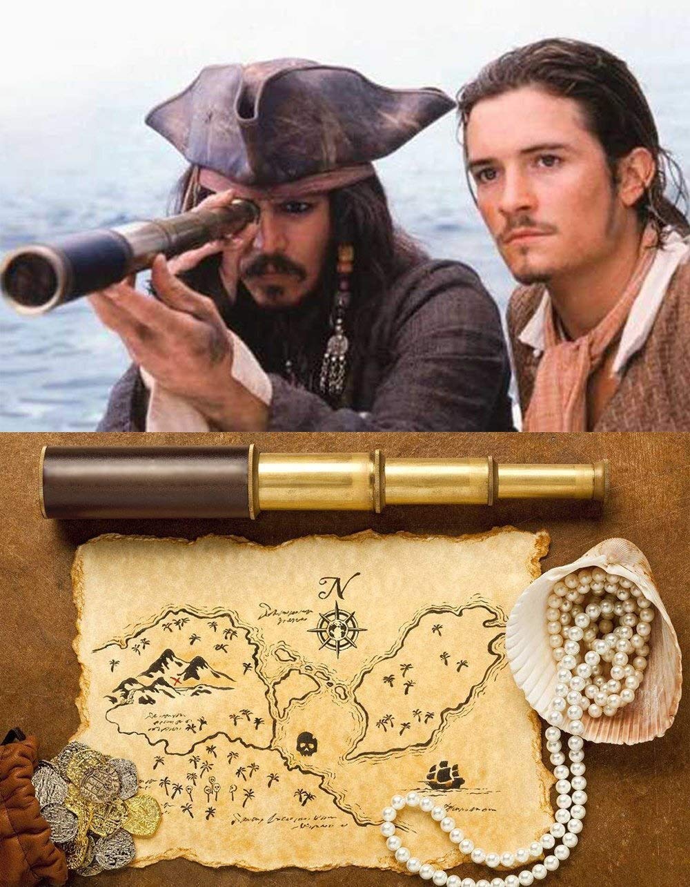Télescope Monoculaire Pliable Pour Enfants 2-12 Ans - Jouet D'aventure, Sac étanche, Idéal Fête, Anniversaire, Noël