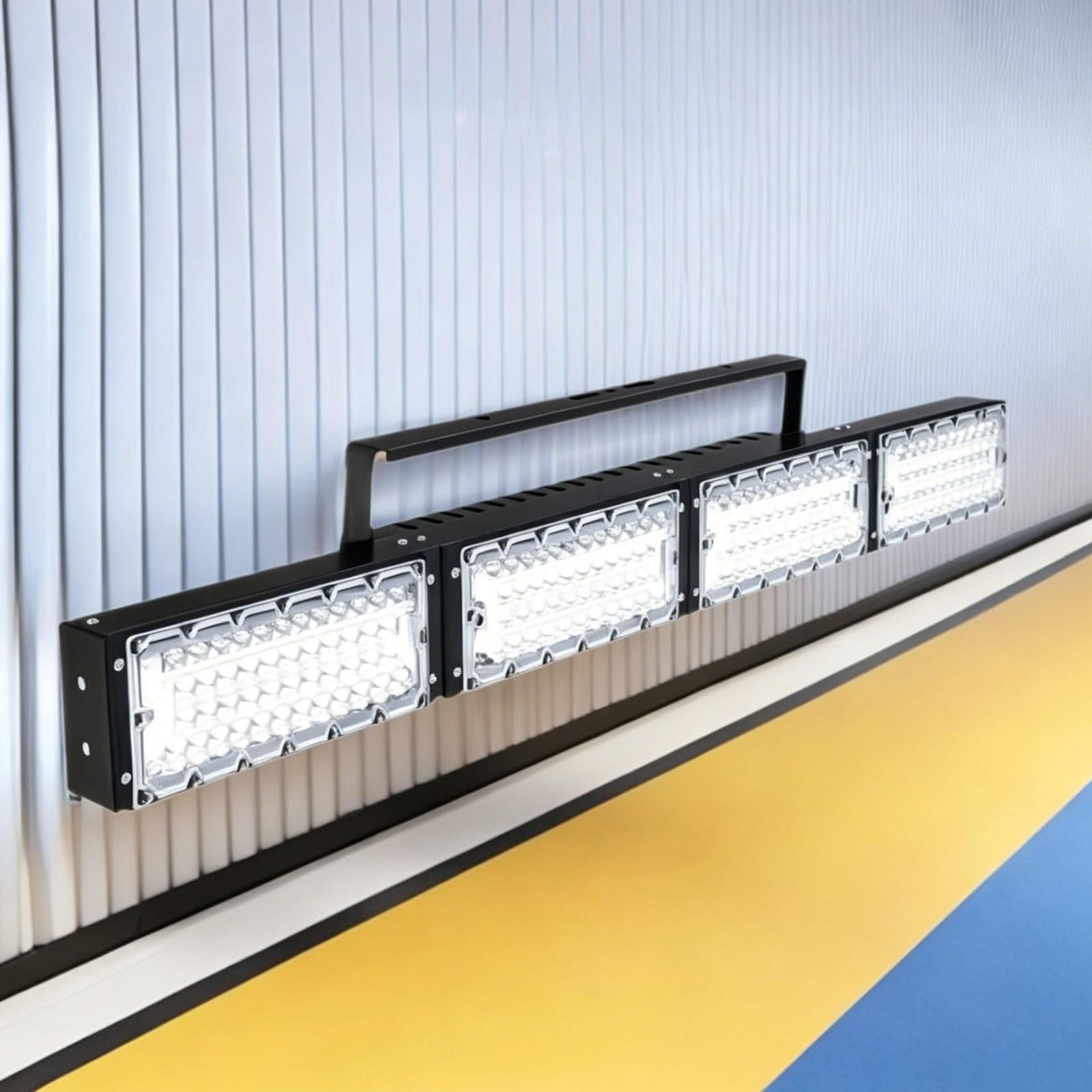 Oświetlenie boiska sportowego LED, oprawa oświetleniowa stadionu, wodoodporne oświetlenie zewnętrzne stadionu z wysokim masztem IP66, lampa do komercyjnego boiska sportowego 5000 K na kort(400W)