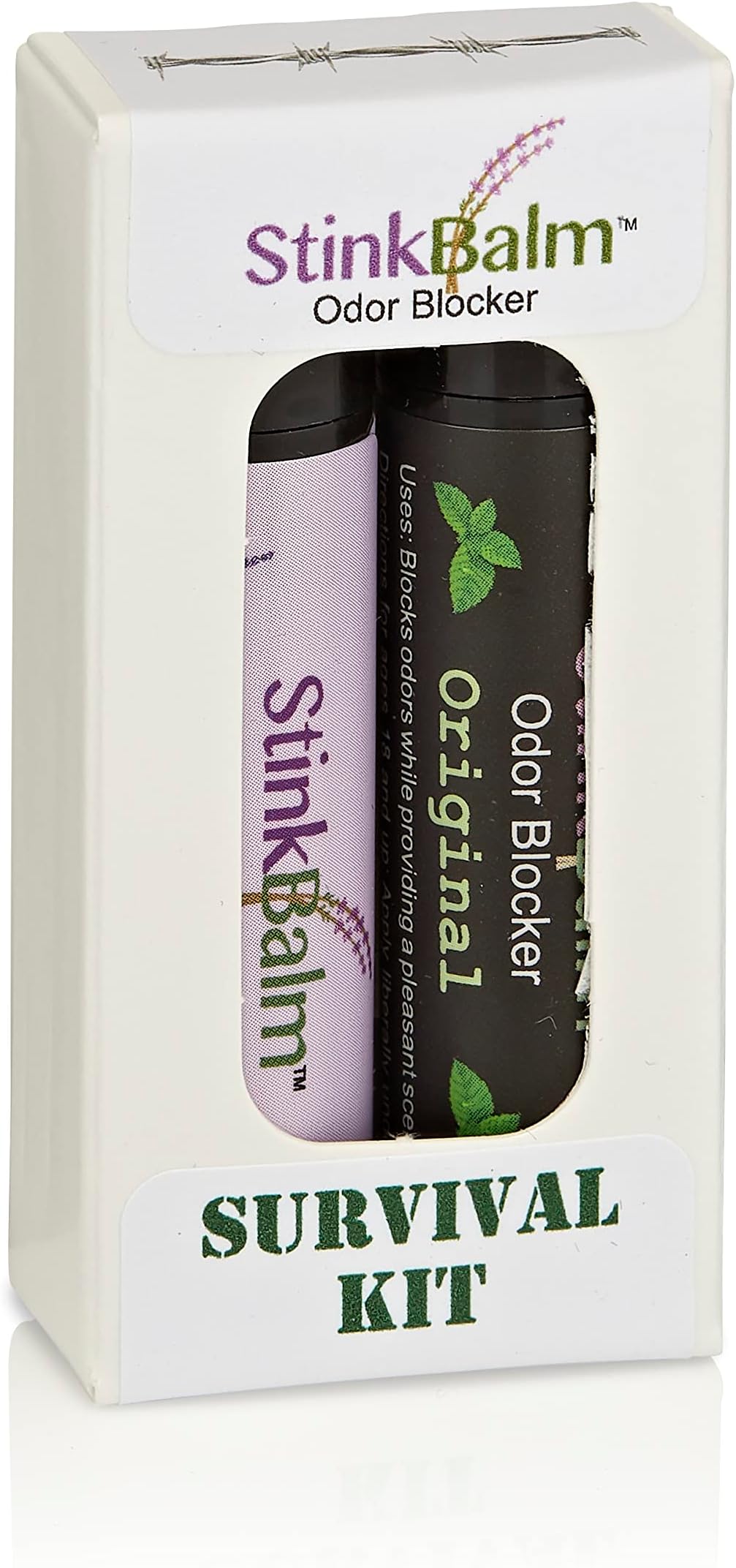 Nurses Gift StinkBalm Odor Blocker Survival Kit 2 Pack