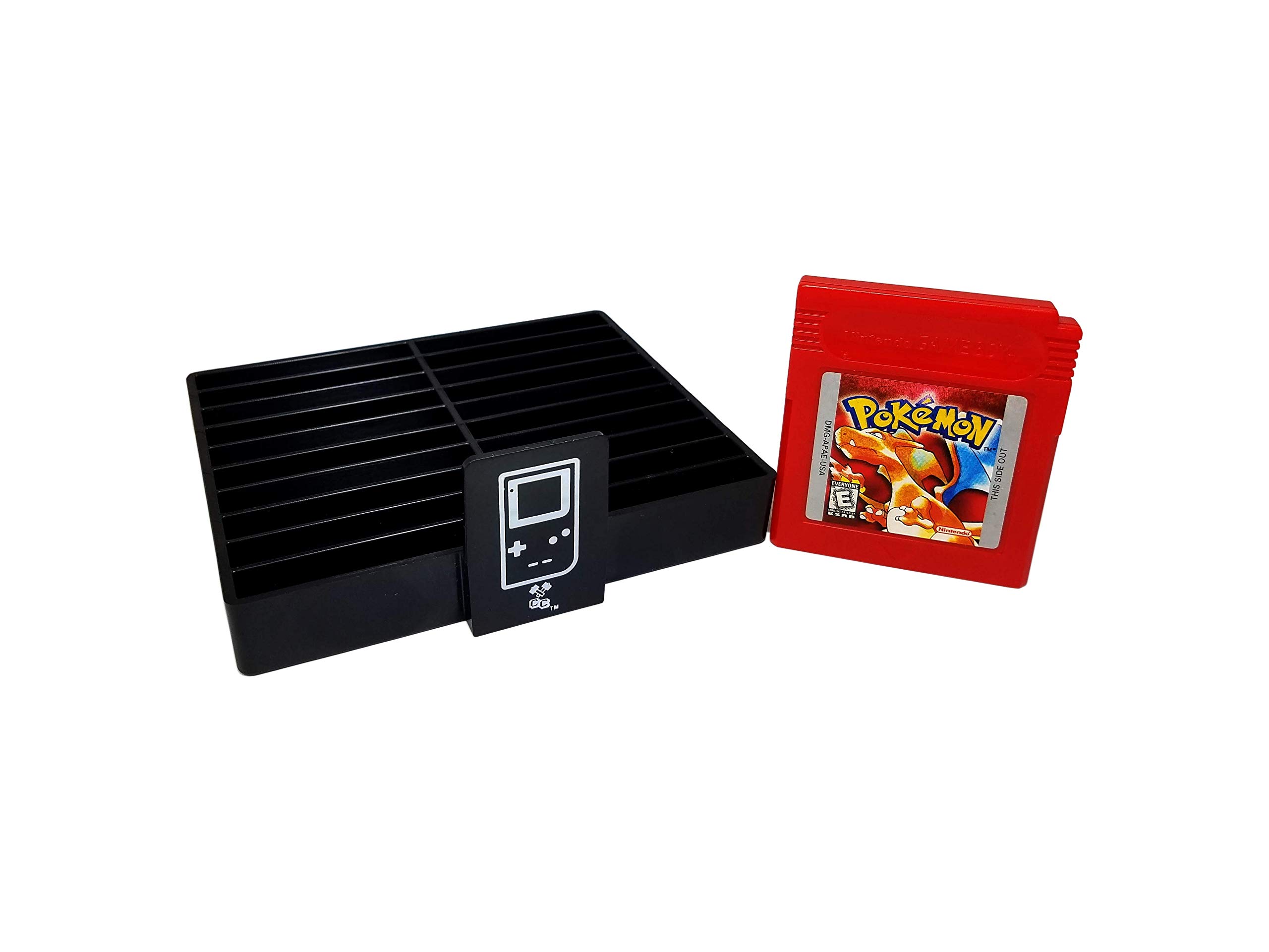Collector Craft, Organizador de Juegos Compatible con Gameboy, Capacidad para 20 Juegos, Soporte para Cartuchos, colección de Videojuegos Retro, reducción de desorden, Funciona con Nintendo Gameboy