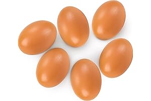 YunKo Artificial Wooden Chicken Eggs for Laying Hens