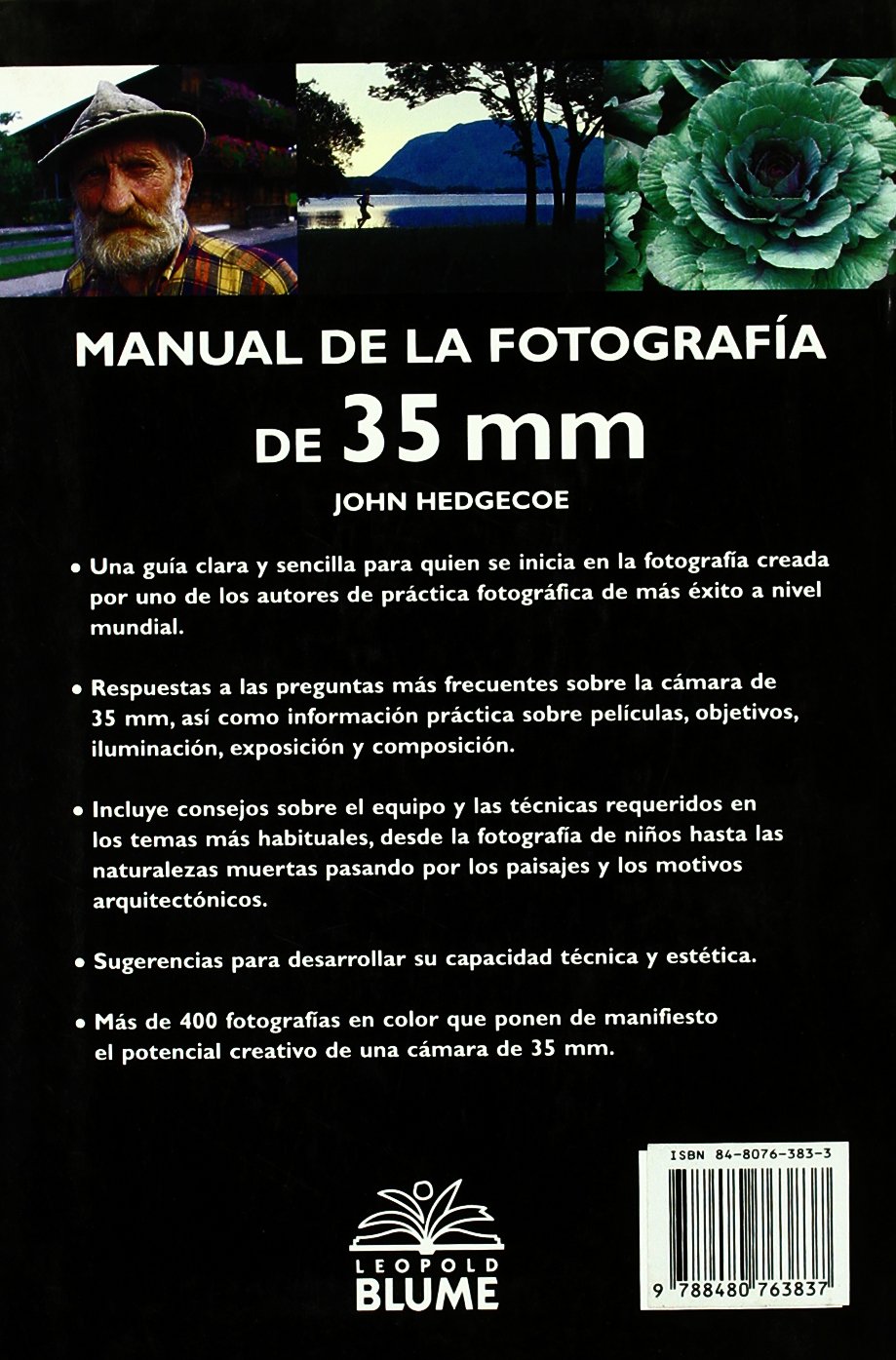 Manual De La Fotografia De 35 mm / 35mm Photography