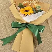 Vista 7 de TONIFUL 1-1/2 Pulgadas (40mm) x 100 Yardas de Cinta de Satén Verde Oscuro Ancha de Tela Sólida para Envolver Regalos, Cinta para Silla, Cinta