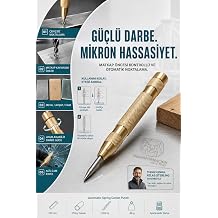 Transformacion Otomatik Yayl  Merkez Z mbas  Pirin  Noktalama Kalemi  eki siz Matkap K lavuz A c  Metal Ah ap  aretleme Aleti HSS U lu Ayarlanabilir Profesyonel Cam K r c  723521