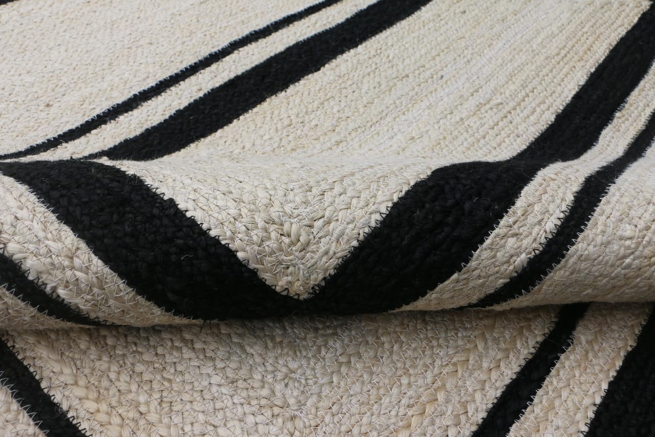 Amherst Handmade Natural Fiber Traditional Area Rug – Soft Texture, Durable Weave, Decorative Rug for Living Room & Bedroom