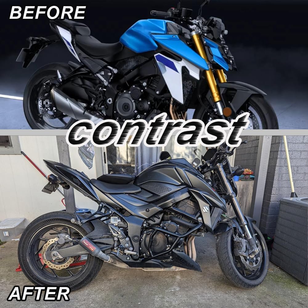 for GSX-S GSXS GSX S 750 GSX-S750 2017 2018 2019 2020 2021 2022 2023 Motorcycle Black Steel Highway Crash Bars Crashbar Stunt Slider Cage Engine Guard Frame Falling Protectors Bumper