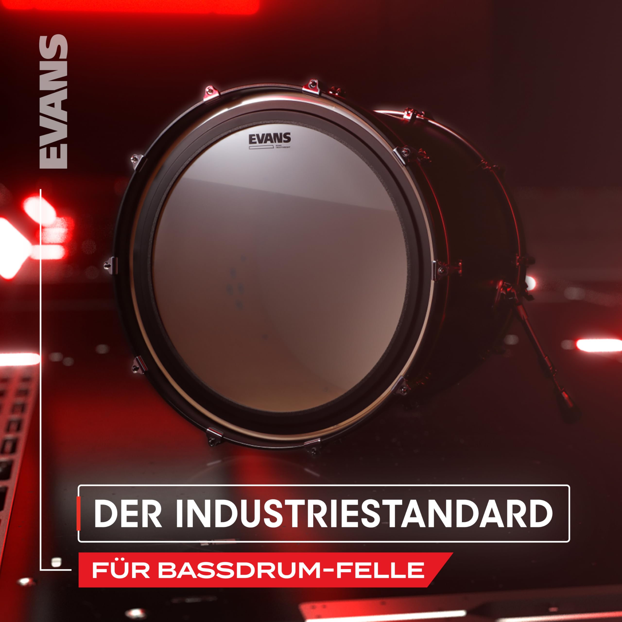 Evans BD22EMAD2 Bassdrumfell 55,8 cm (22 Zoll) doppellagig (innen: 0,254mm, außen: 0,178mm)