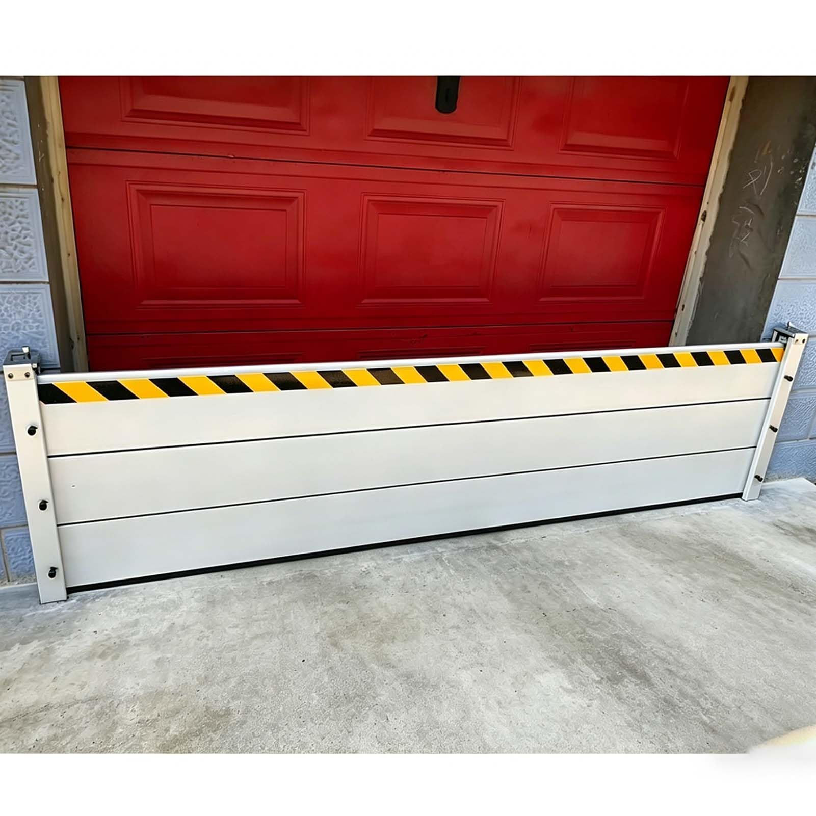 Protection contre les inondations portable aluminium 120 cm porte sous-sol barrière étanche