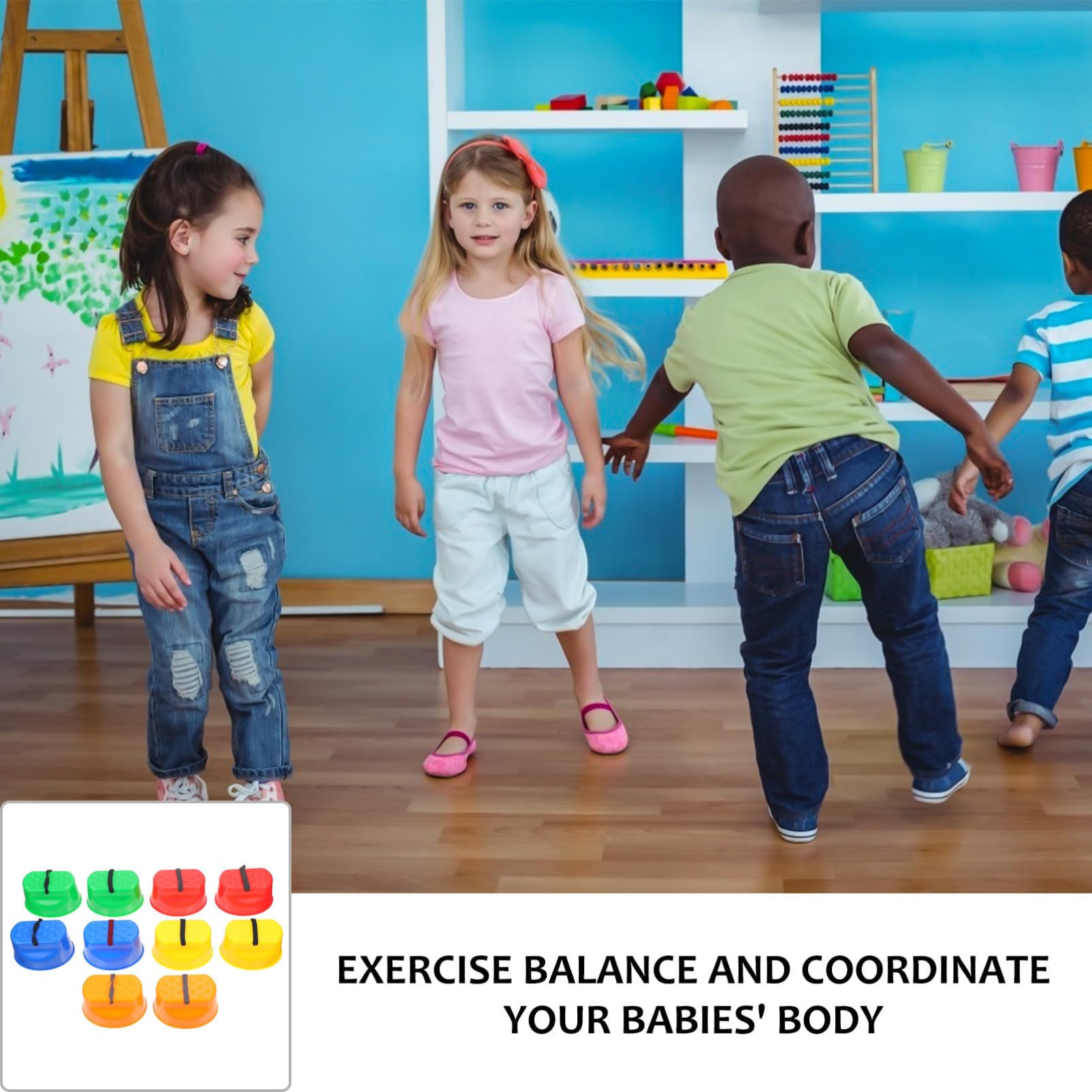 Toyvian 5pares Juguetes Zancos para Zancos De Juguete para Padres Hijos Accesorio Deportivo para Actividades Al Aire para Parques y Jardines Infantiles
