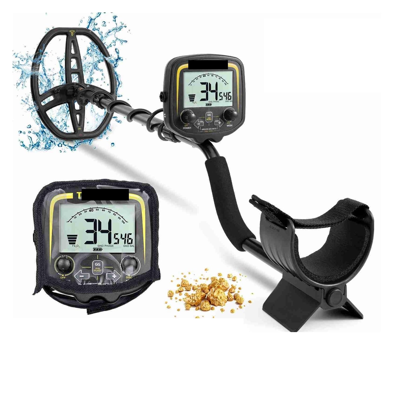 Metal Detector, Metal Detector Underground Professional Depth 2.5m Search Finder Gold Detector Treasure Hunter Detecting Pinpointer