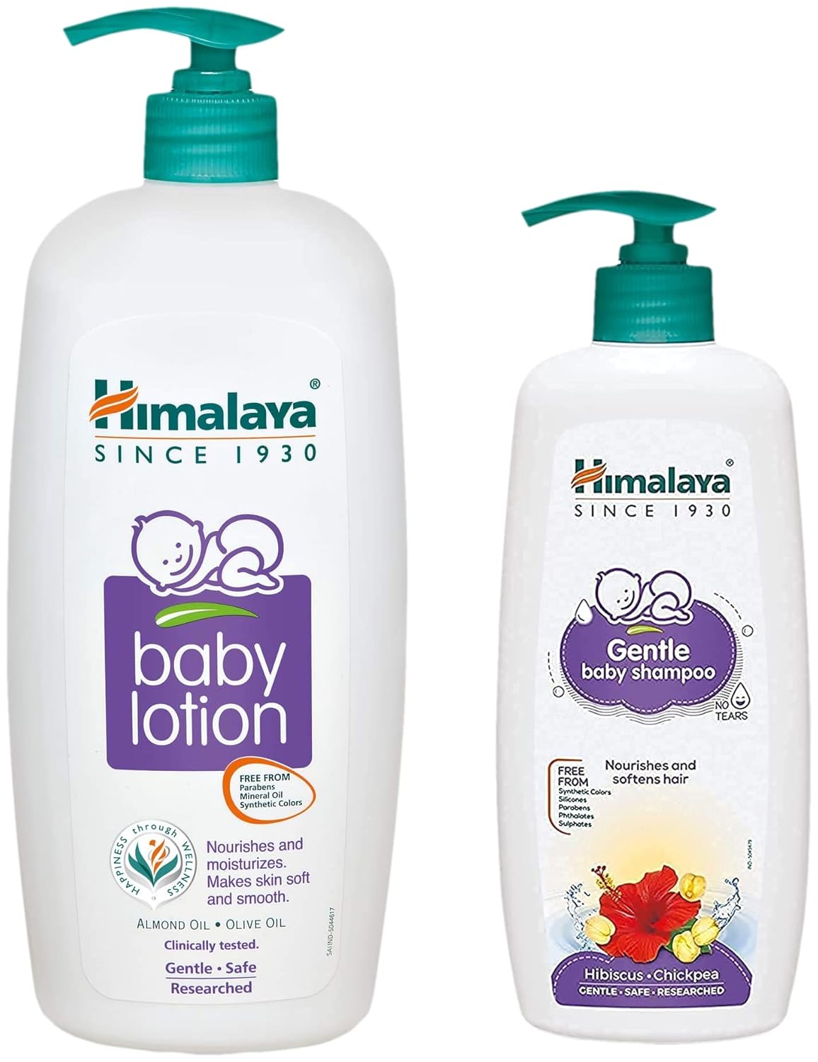 Buy Himalaya Baby Shampoo (400 ml) & Himalaya Baby Lotion 700ml Online