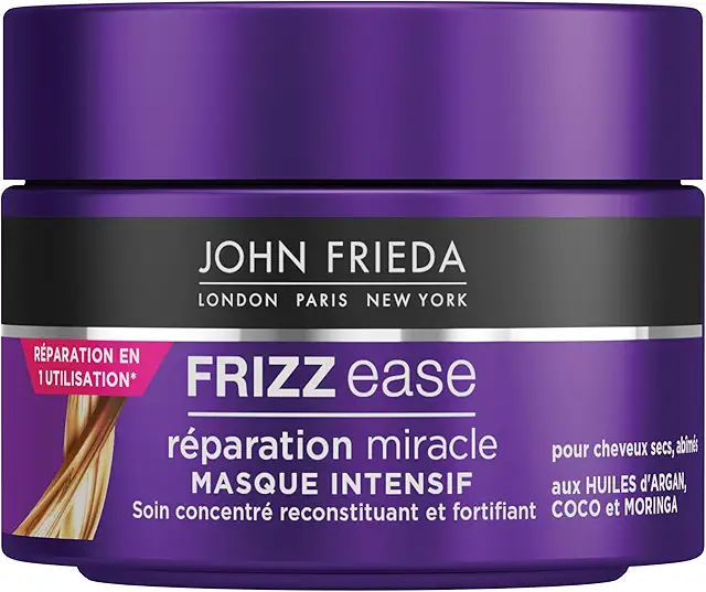 Masque Botox Cheveux John Frieda Frizz Ease Réparation Miracle 250ml