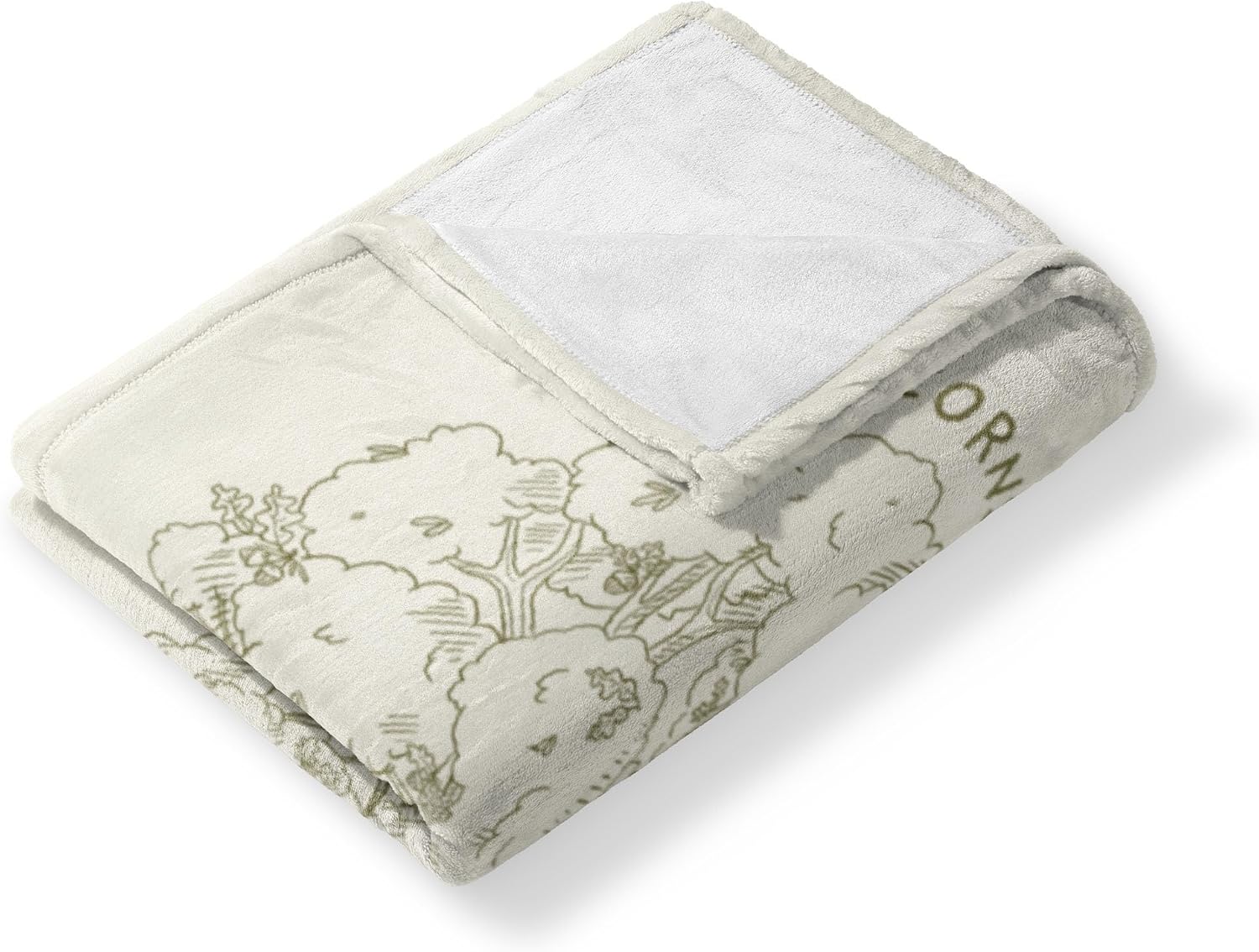 Northwest Winnie The Pooh Little Acorns Silk Touch Throw Blanket 50x60 Inches