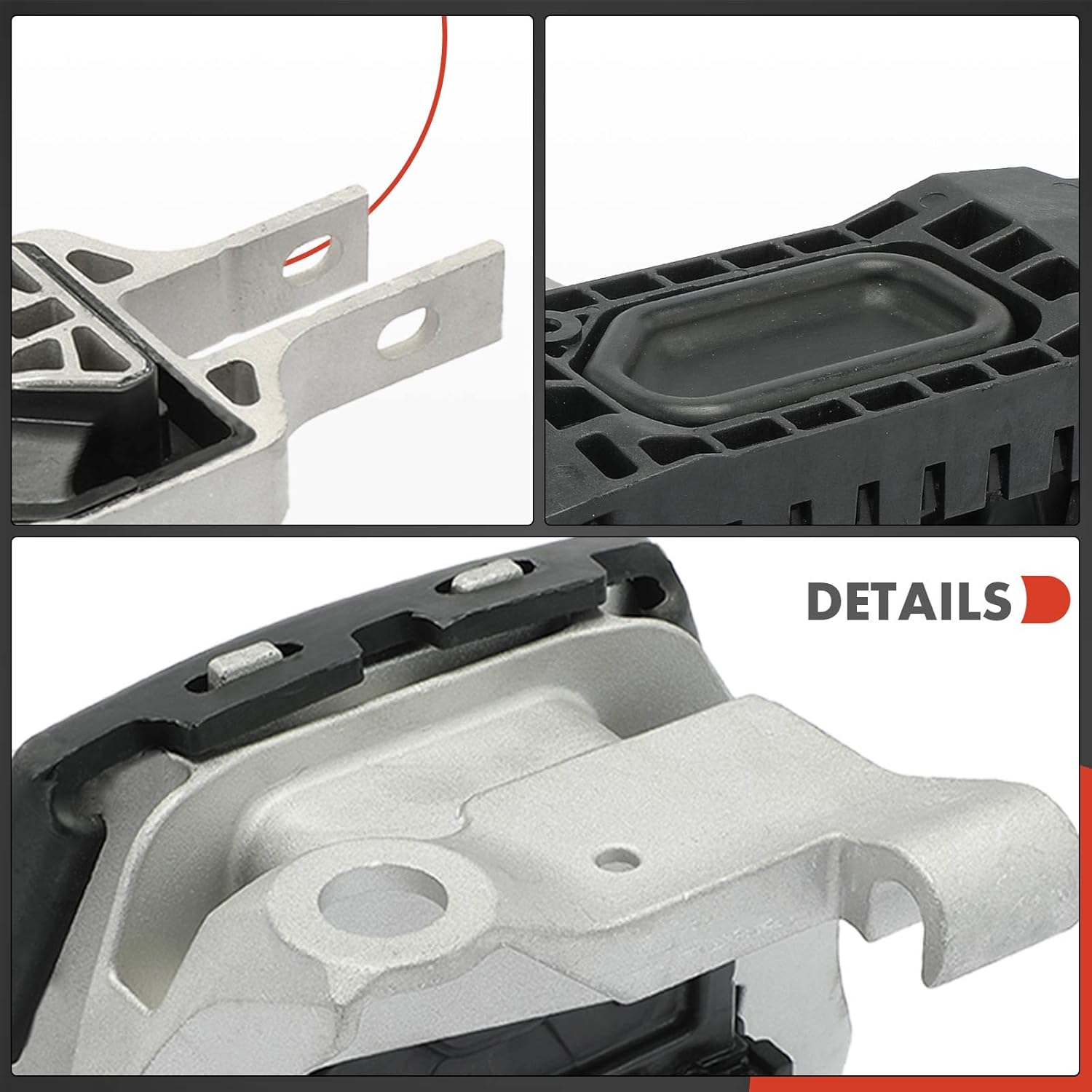 A-Premium 3PCS Engine Motor Mount and Transmission Mount Set Compatible with Dodge Dart 2013 2014 2015 2016 L4 2.0L Naturally Aspirated, Replace# 68081488AH, 68081488AC