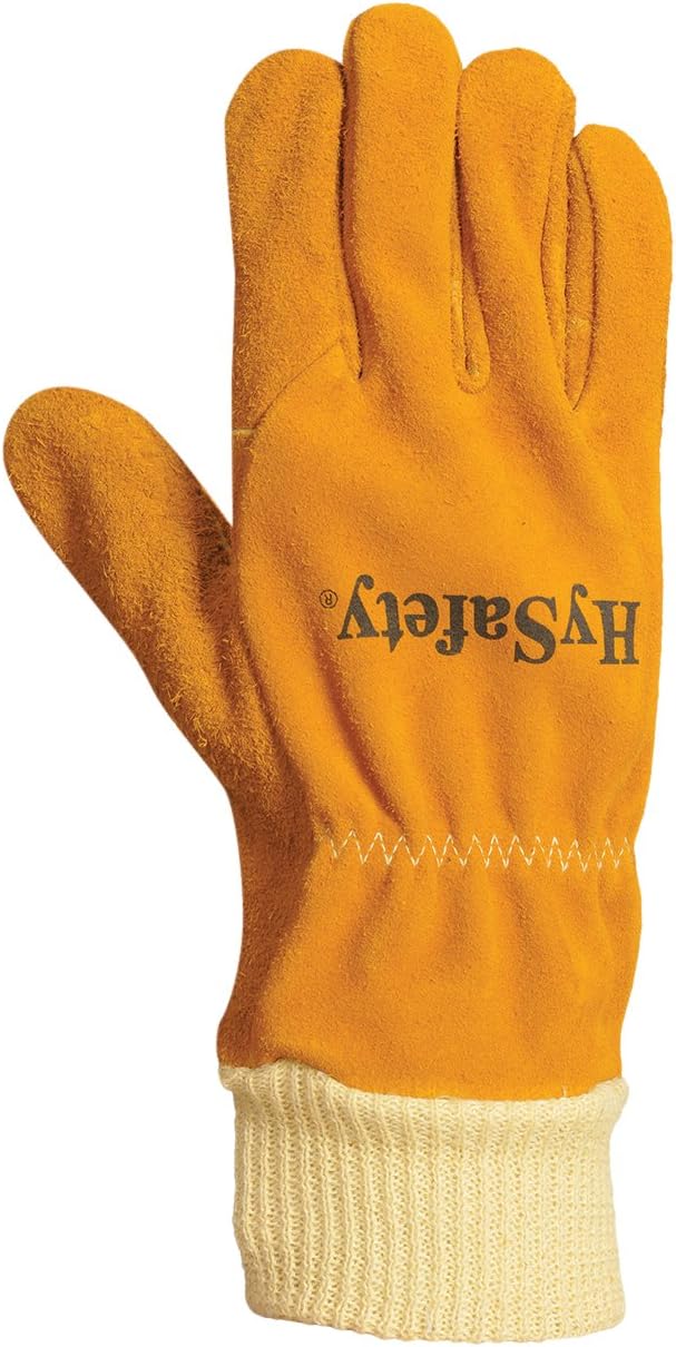 Bellingham 7986XL Wildland Firefighting Gloves with Aramid Fiber Knit Wrist NFPA 1977-2011 Standards Leather, X-Large