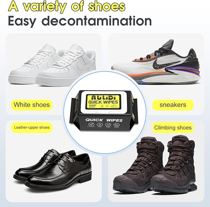 Toallitas Limpiadoras para Zapatos Desechables Portátiles 30 Unidades miniatura 3