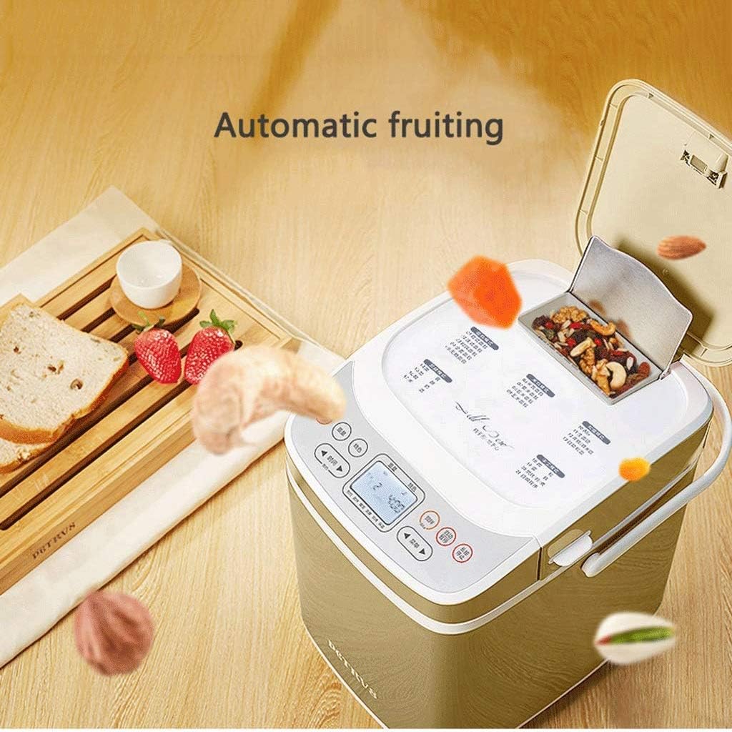 Bread Maker Machine Stainless Steel Toaster Makers Multi-Use Programmable 19 for Home Bakery