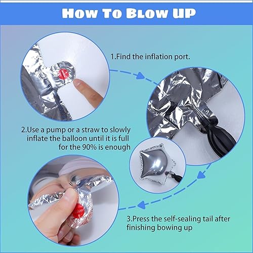 Miniatura 4 de Blue and Black Happy Birthday Decorations for Men,Birthday Decorations with Banner, Fringe Curtains,Foil Balloons, Balloon Kits for 21st,25th 27th