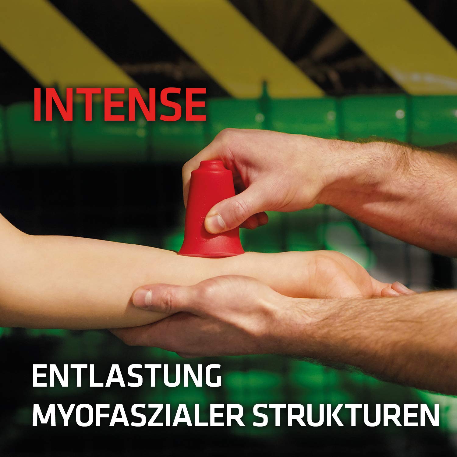 BellaBambi® Schröpfkopf by K-Active Mini Trio | Je 1 Cup in gelb, orange, rot