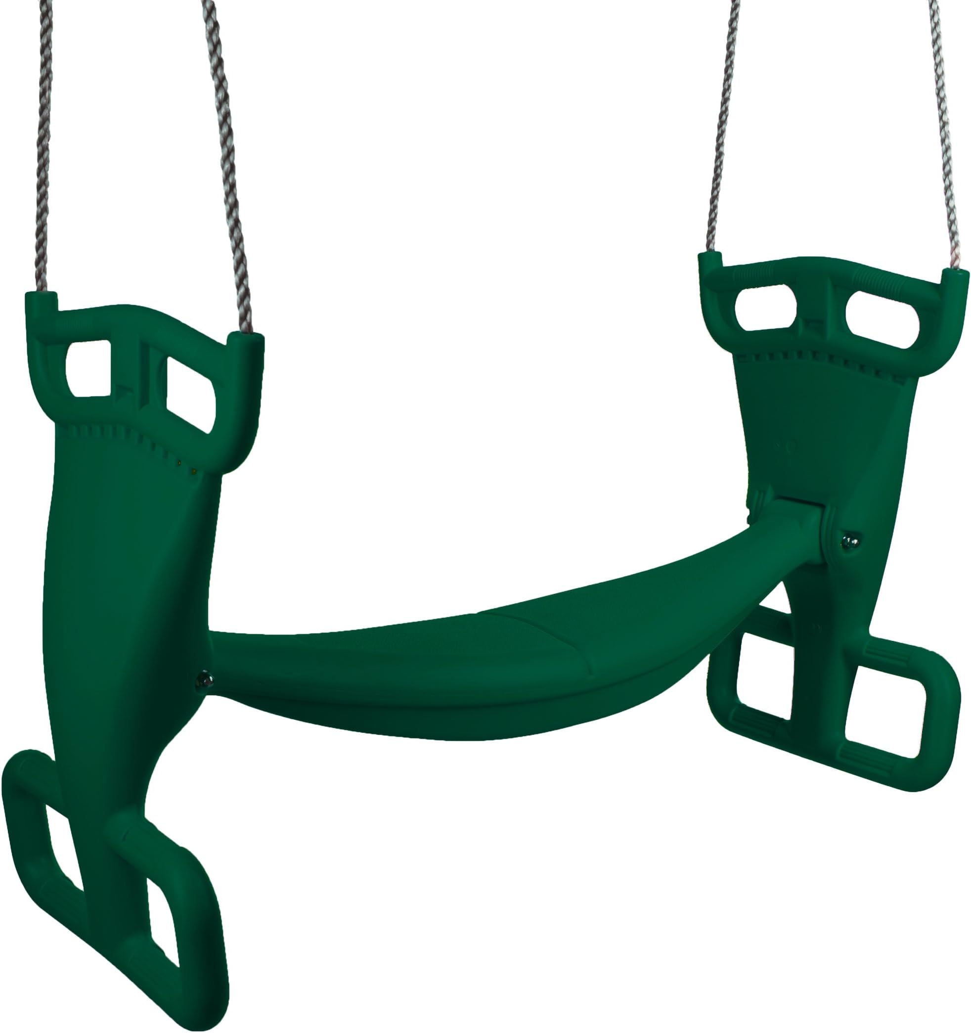 Ultrakidz Double Swing Seat / Swing Boat for 2 children, weather-resistant, Green