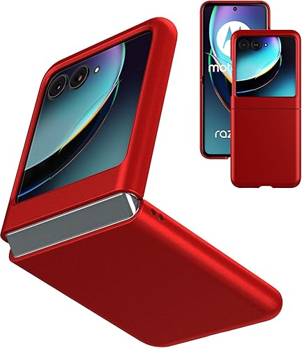 Miniatura 8 de Foluu Funda delgada para Motorola Razr Plus 2023, con 1 protector de pantalla interior suave de TPU Moto Razr Plus 2023, 1 protector de pantalla