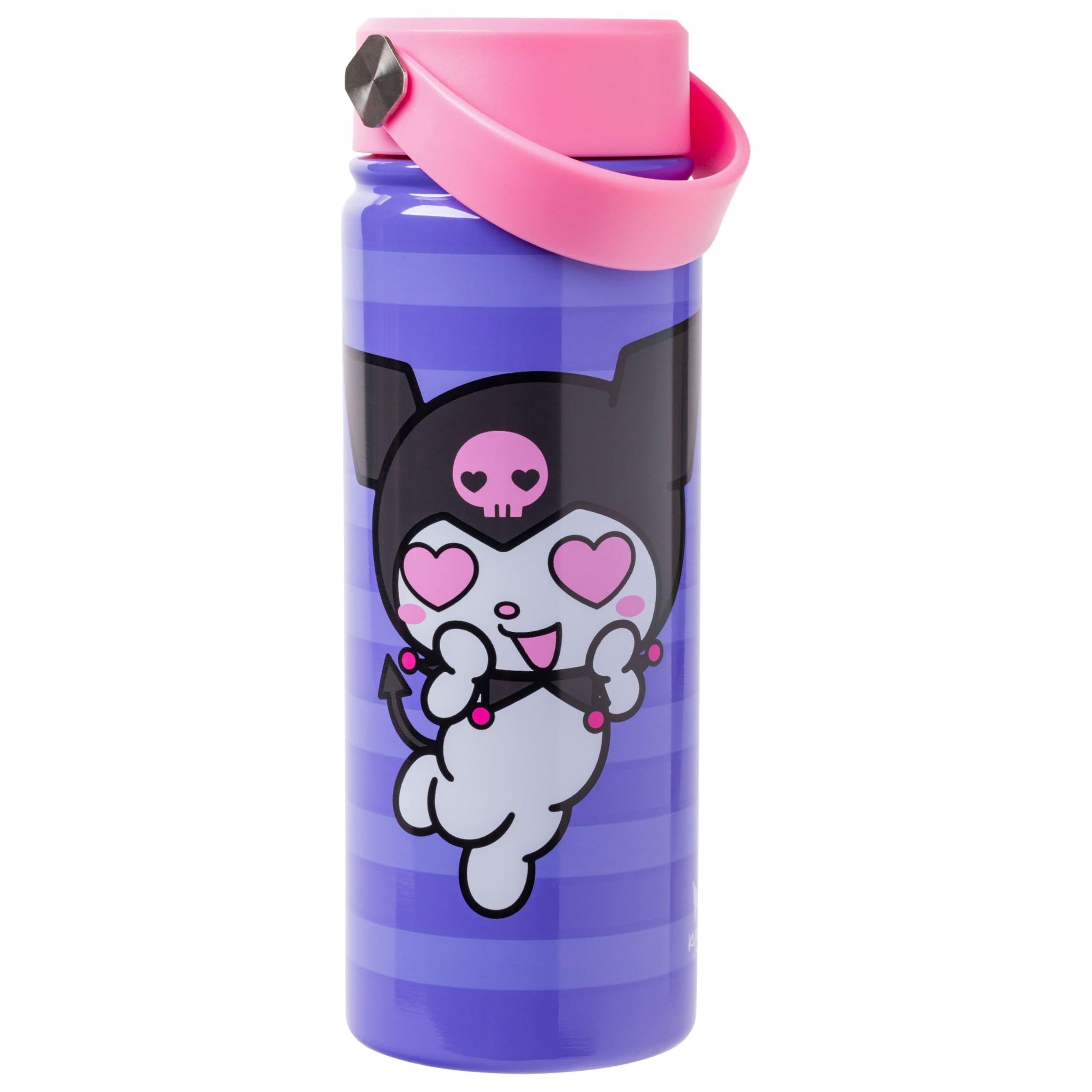 Silver Buffalo Sanrio Hello Kitty Duo, Stainless Steel Water Bottle, 20oz