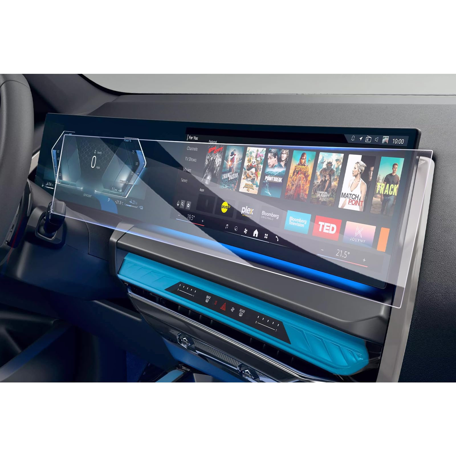 CDEFG Lot De 4 Films De Protection D'écran De Navigation