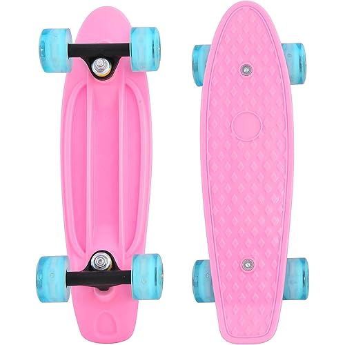 17inchX5inch Completed Skateboard Mini Cruiser Board with High Bounce PU Wheel