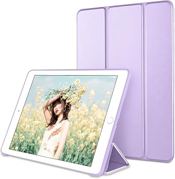 DTTO iPad 5th/6th Generation Case 9.7" 2017/2018 Taro Purple