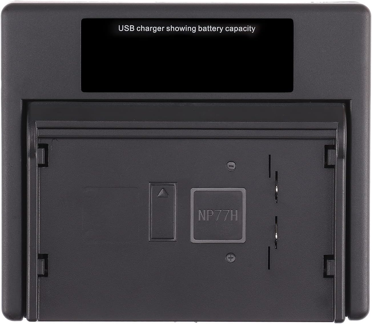 FocusFoto LCD USB Battery Charger NP-77H for NP-55 NP-33 NP-68 NP-78 NP-98 for Sony Camera CCD-FX630 CCD-FX640 CCD-FX700 CCD-FX700E CCD-FX710