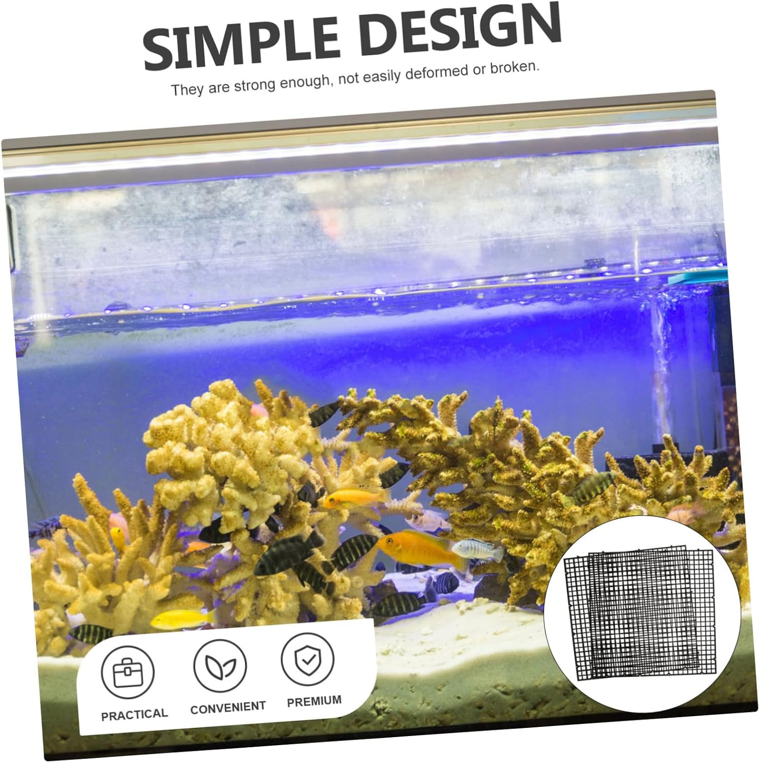 1set Fish Tank Divider Isolation Plates Cups Prevent Fish Jumping Aquarium Separator for Healthy Aquatic Ecosystem