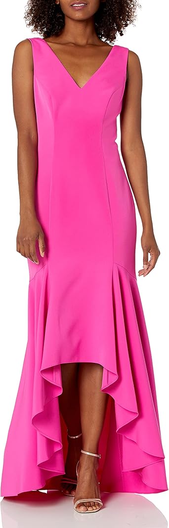 vince camuto pink gown