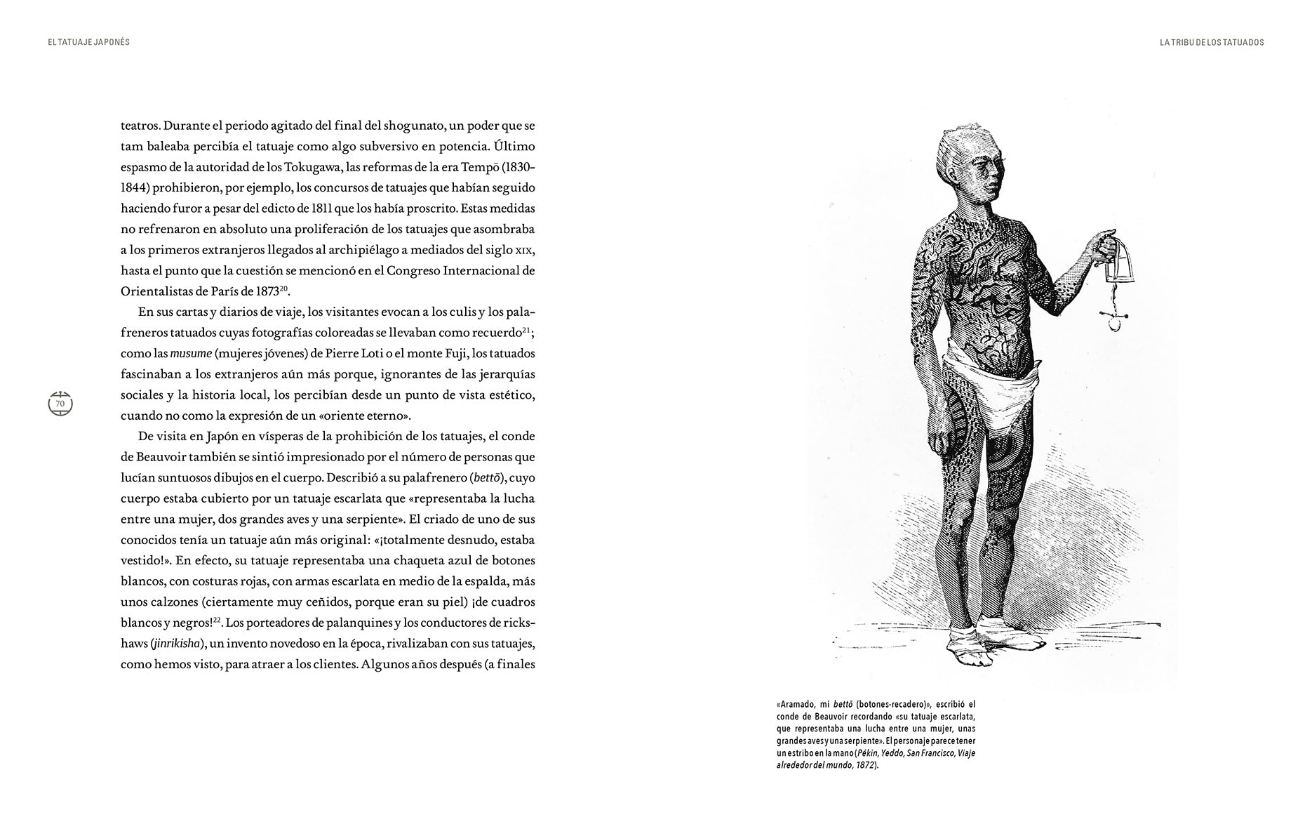 EL TATUAJE JAPONÉS Panorama histórico de un refinado arte (-LIBRE)