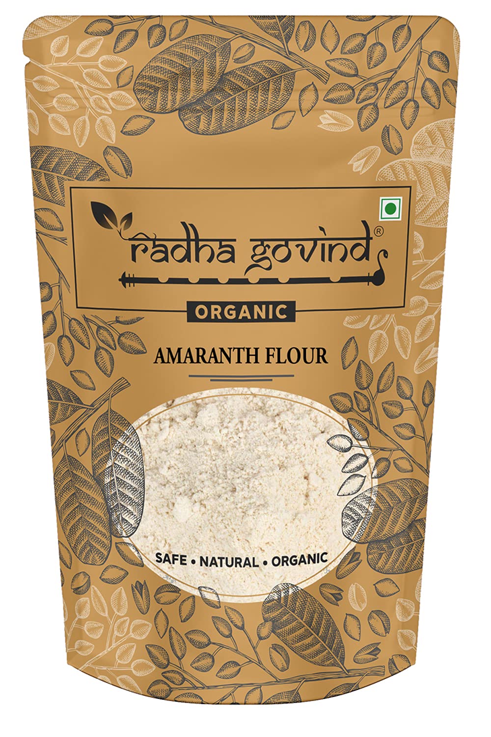 Radha Govind Organic Amaranth Flour | Rajgira Flour | Ramdan Whole Grain Gluten Free 1000Gm, Certified Organic (B08FR9KCQT) Amazon Price History, Amazon Price Tracker