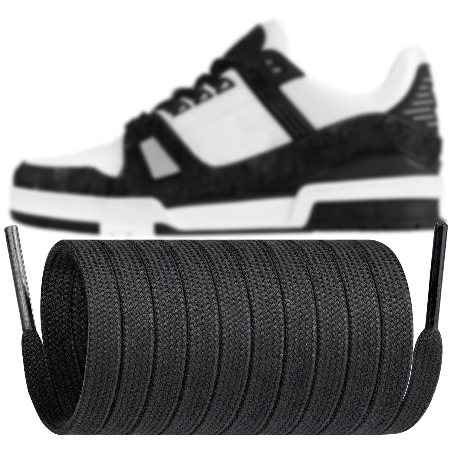 Shoelaces for LV Louis Vuitton Flat Shoe Laces Replacement Men Women Sneakers Shoes Strings