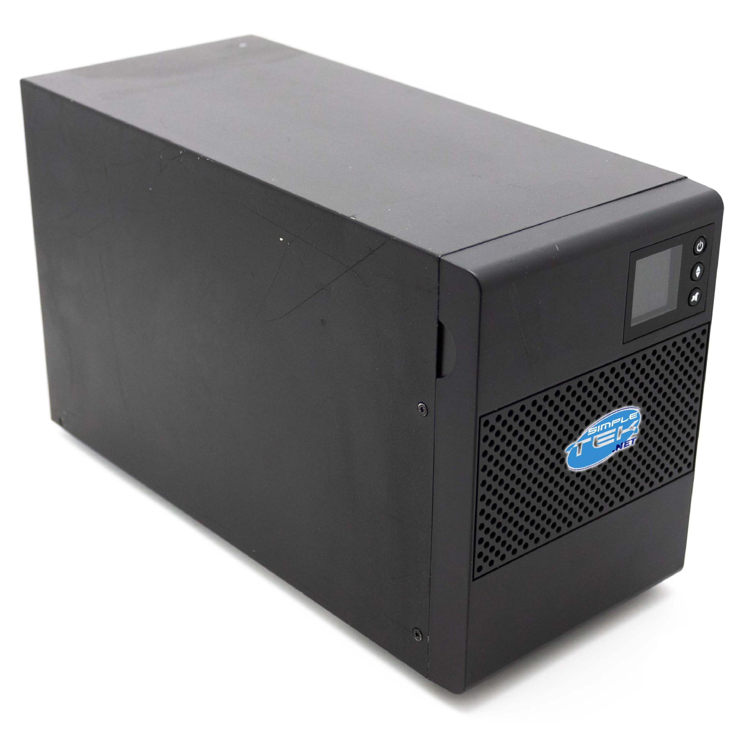 SIMPLETEK - Gruppo di continuità UPS Tower 1000VA 8 prese IEC C13 avr con presa usb o RS232/LAN Onda Sinusoidale (Ricondizionato)