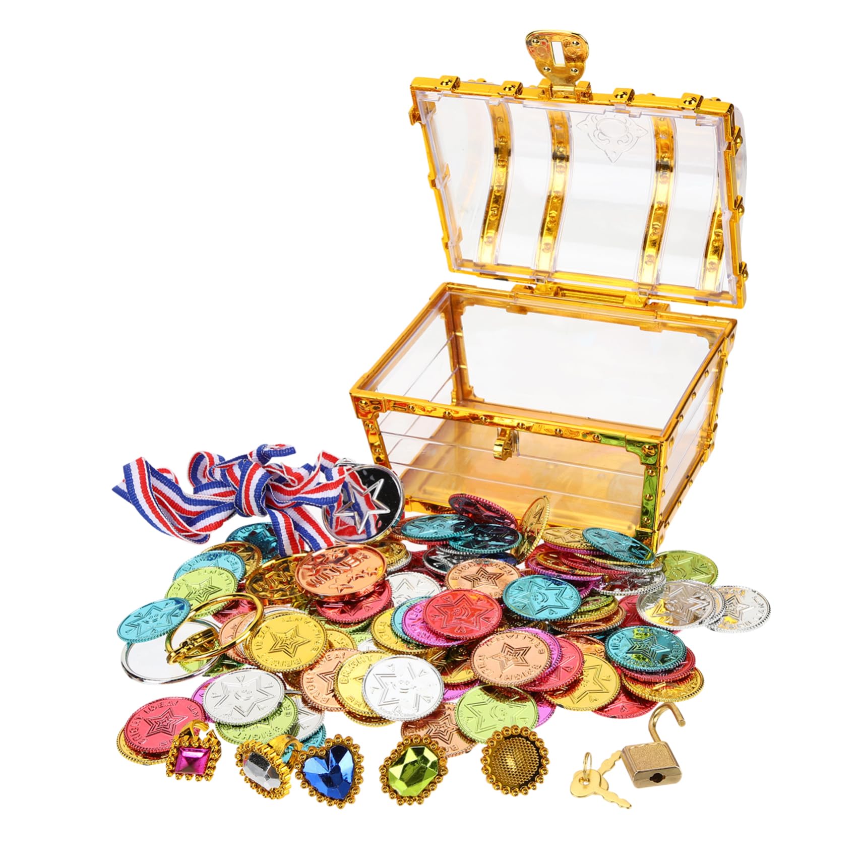 Coffre de pirate cadeau thématique pour anniversaire et fêtes