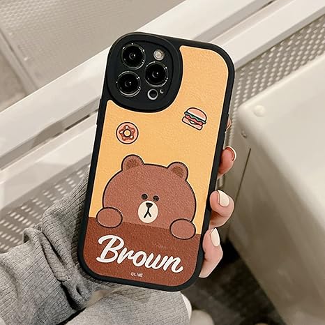 Amazon Co Jp Iphone適用 スマホカバー 携帯ケース ラインフレンズ Line Friends キャラクター Tpu素材 アニメ 萌え かわいい ブラウン コニー サリー チョコ ジェシカ ジェームズ レナード ムーン パンヨ エドワード 部長 家電 カメラ