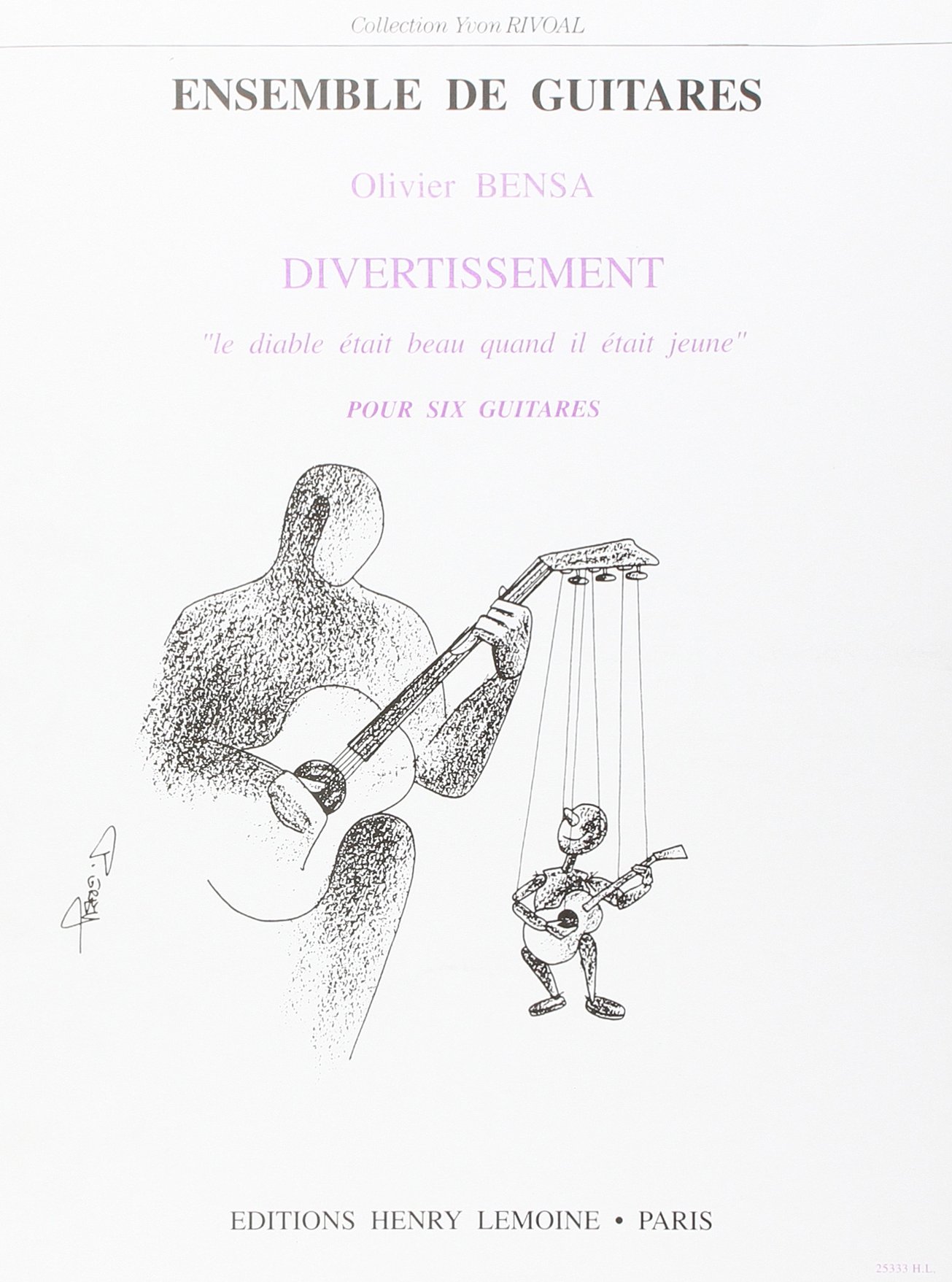 Divertissement (6 guitars)