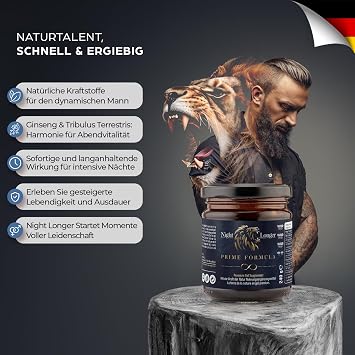 Prime Formula Maca Gel Instant Effect Extra Strong for Active Men Ginseng & Tribulus Terrestris 240 g Jar Pack of 3