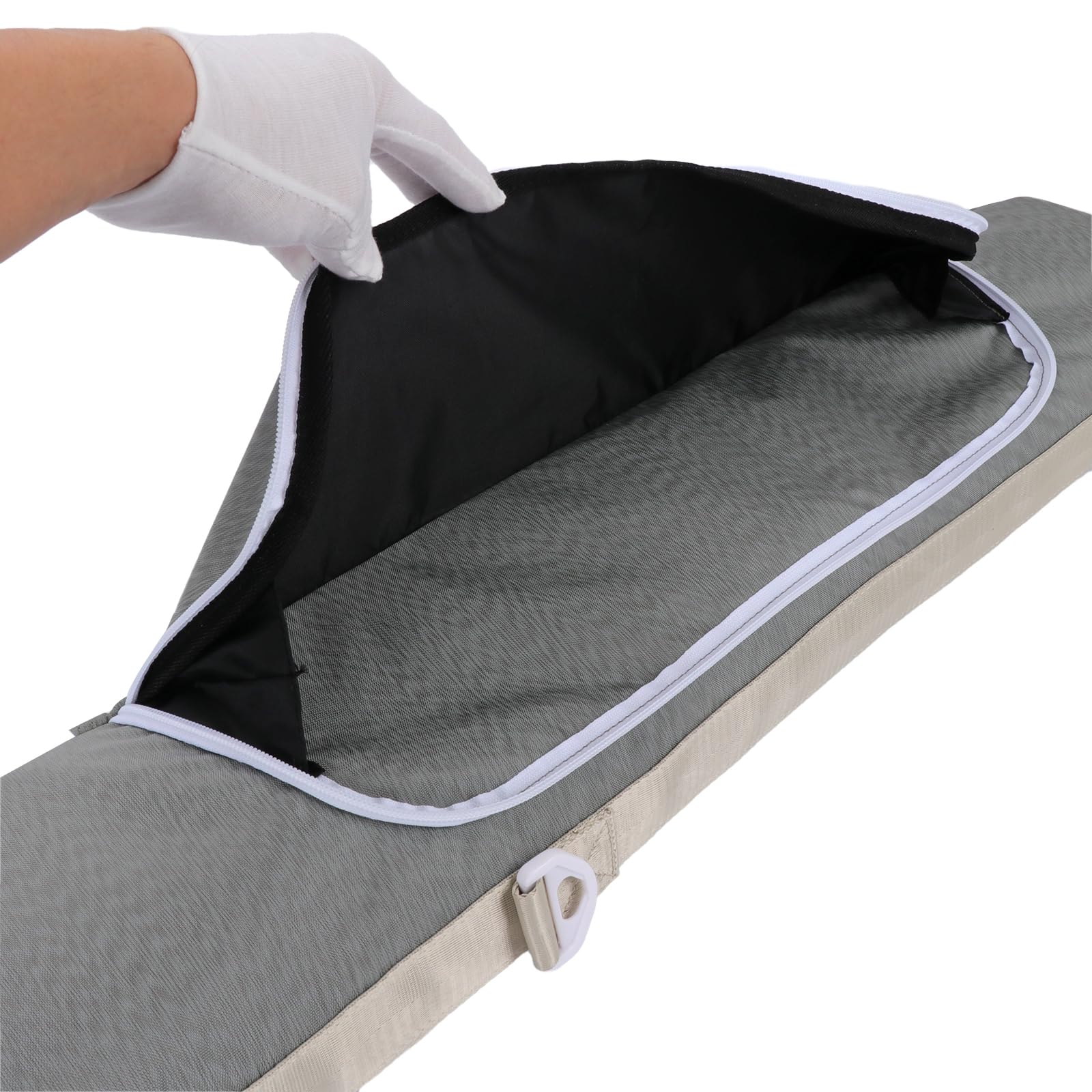 TOURBON Tragbare Golftasche aus Nylon, leicht, Sonntags-Tragetasche, faltbar, für Golfschläger/Reisen