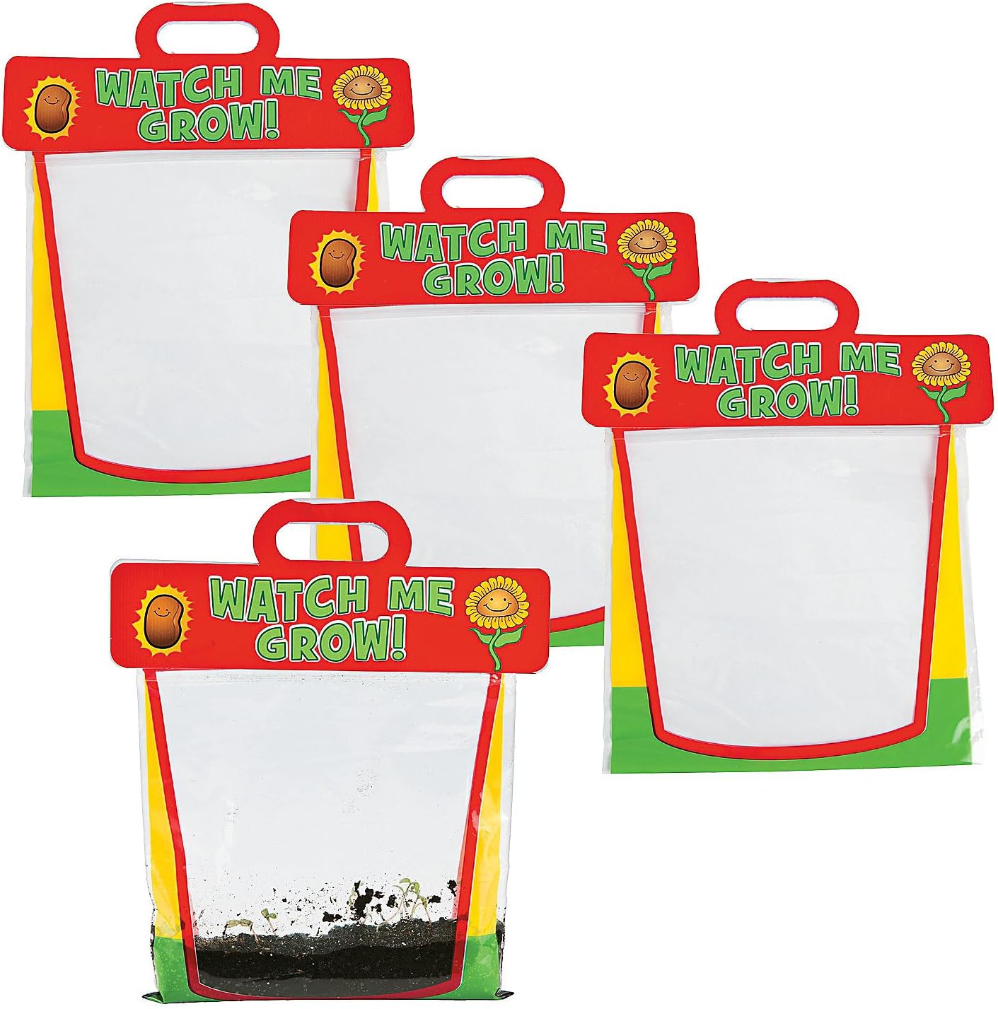 Fun Express Pocket Greenhouses Bulk 48 Piece - Multicolor