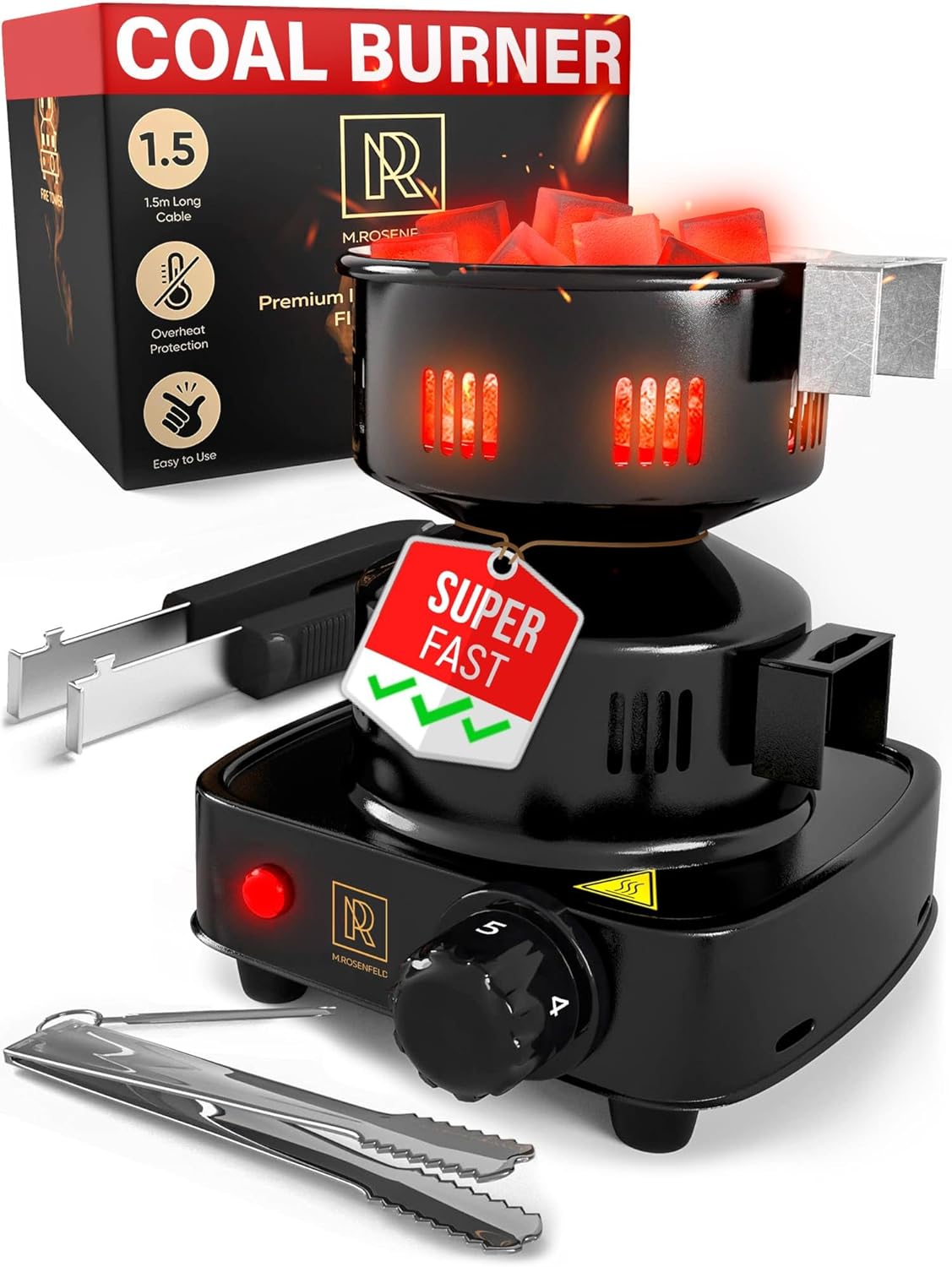 Hookah Coal Burner for Hookah Premium FIRE Tower