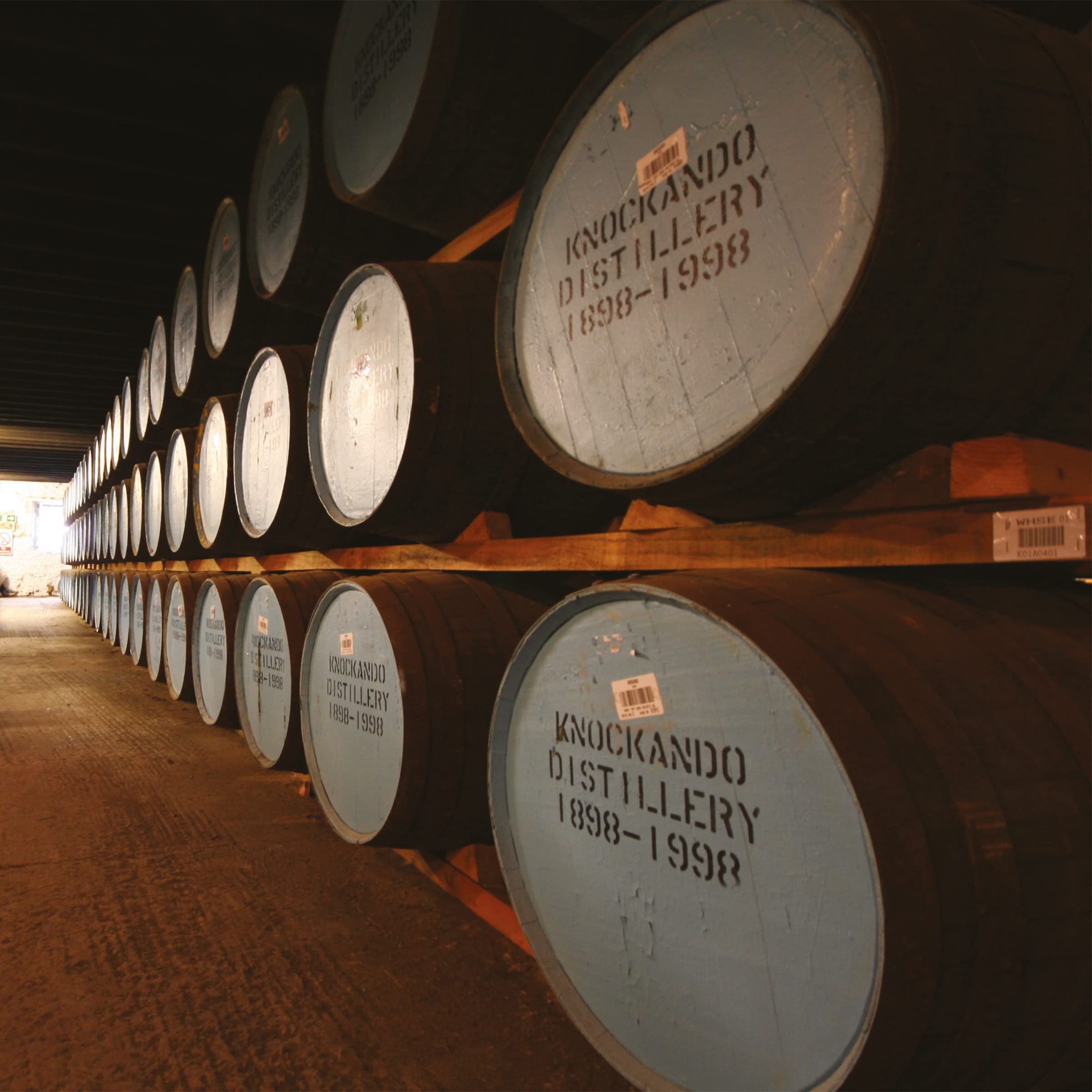 Knockando Whisky escocés puro de malta de Speyside, 0.7 L