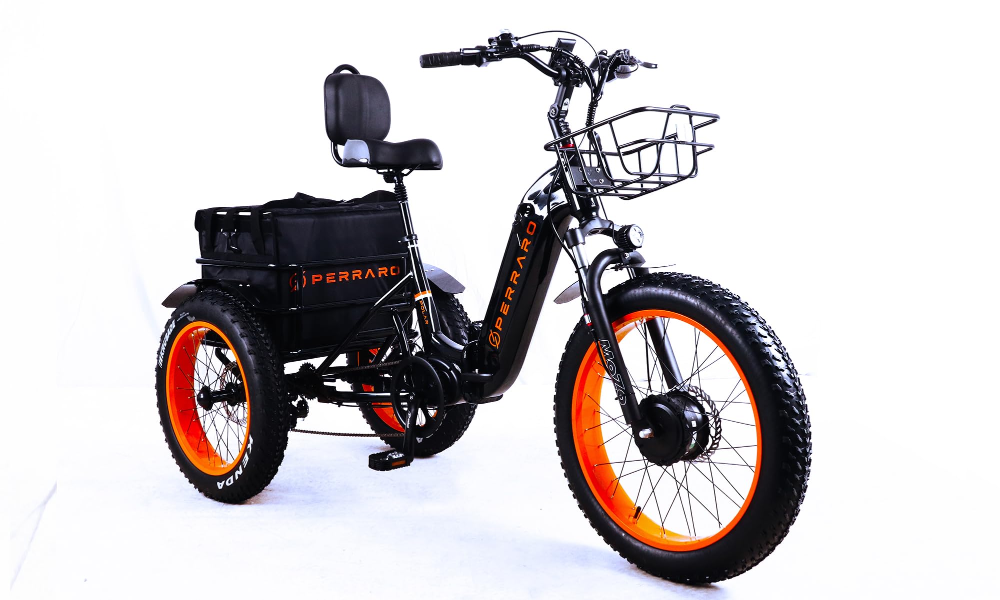 Buy Perraro Polar Foldable Electric Trike for Adults, 750W BAFANG Motor
